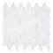 Andova Tiles Channing 1 x 25 Marble Honeycomb Mosaic Wall  Floor Tile SAM-ANDCHA137 - alternate 1